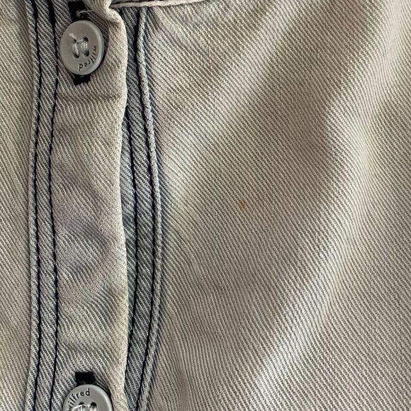 Aritzia Wilfred - Chambray Sleeveless Summer Dress - Women's Small - Light Blue - Picture 3 of 5